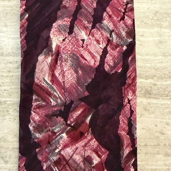 CARLO PALAZZI Couture Men's Silk Necktie Designer Extra Long 62" - Picture 3 of 12